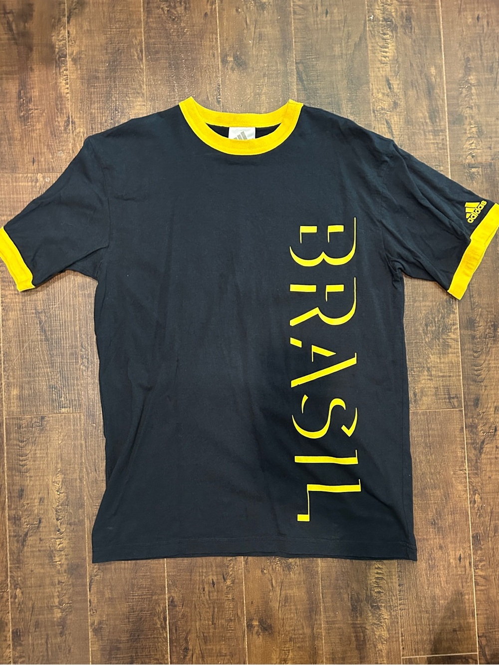 Vintage Adidas Brazil soccer team shirt